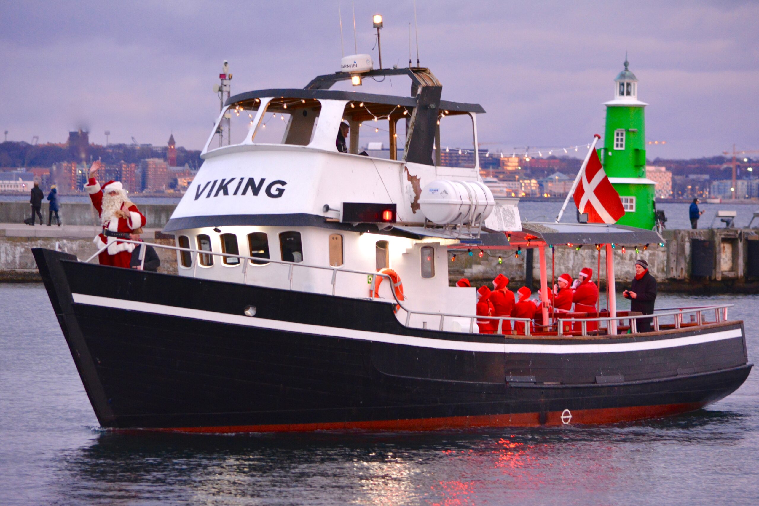 Julefest på et skib i København