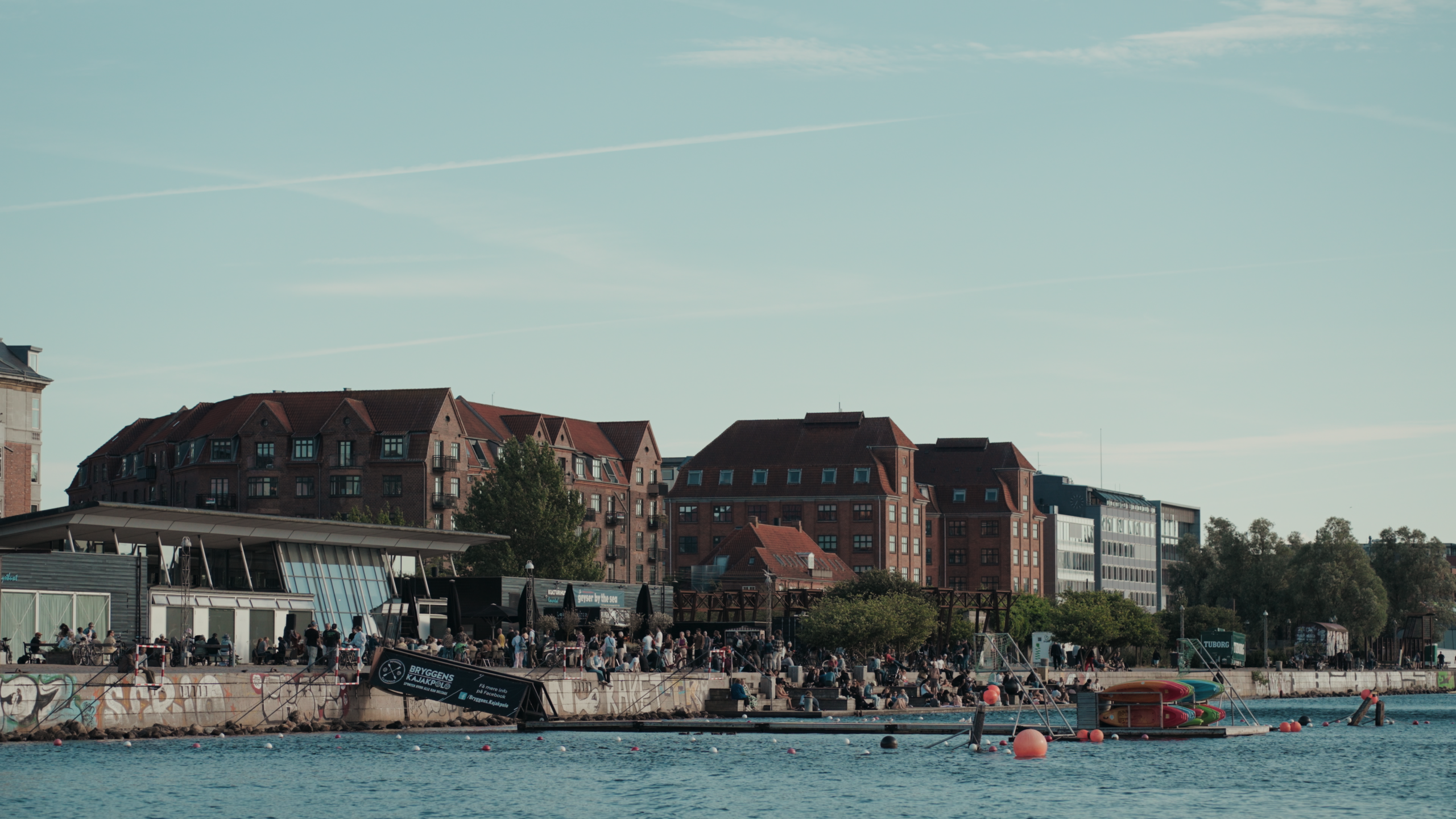 M/S Viking på vandet i Københavns havn